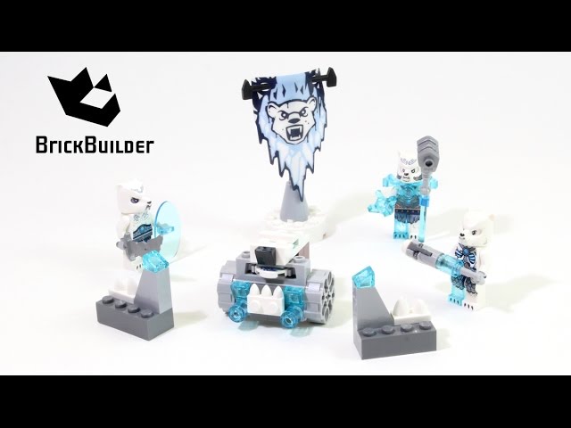 Lego Chima 70230 Ice Bear Tribe Pack Lego Speed build