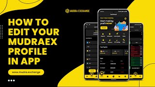 Step by Step Guide: How to Edit your Mudra Exchange Profile. screenshot 5
