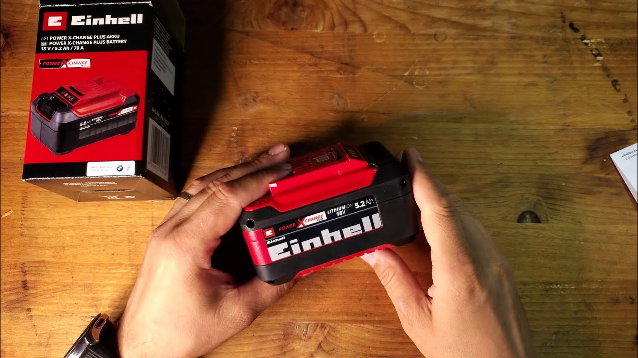 Review Einhell 18V 5.2Ah Power X-Change Plus Rechargeable Battery