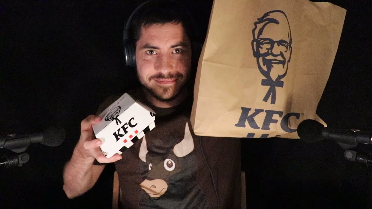 ASMR le bruit relaxant d'un menu KFC
