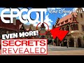 DISNEY'S EPCOT SECRETS REVEALED | Even MORE Countries, Food, Shopping, and Attractions
