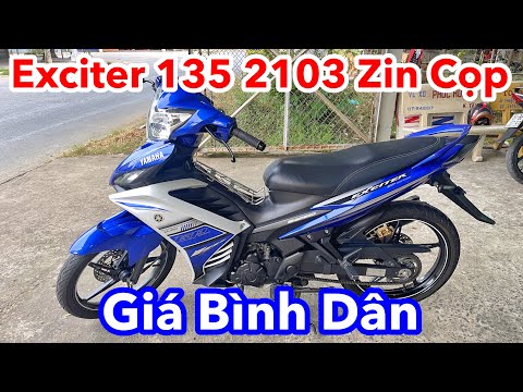 Video Bán Xe Exciter 135 Xanh Trắng Zin Cọp Giá Bình Dân -... - youtube