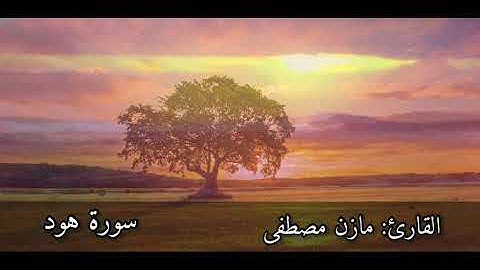 "وأوحي إلى نوح .." من سورة هود