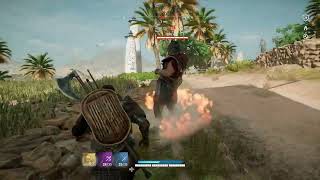 How to Defeat The Hill Phylake Boss Fight Level 32 - Assassins Creed Origins Legendary Headsplitter