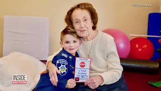 7 year old 'police officer' spreads cheer at nursing homes 7 Year Old Police Officer Spreads Cheer At Nursing Homes