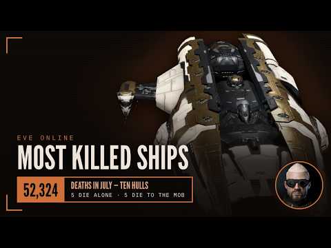 The 10 Most Killed Ships in EVE Online — 5 Die Alone, 5 Die to the Mob