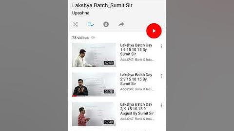 ADDA247 PAID VIDEOS LAKSHYA BATCH BY SUMIT SIR
