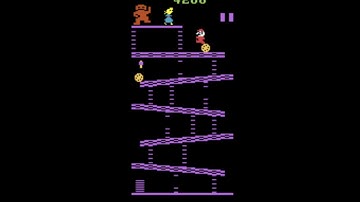 Retrometrics - Donkey Kong - Atari 2600 - Gameplay