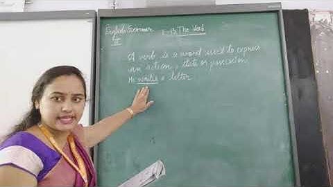 Class 2, English Grammar, Chapter 13, The Verb, Part 1 by Swati Malik