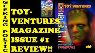 PLAID STALLIONS' TOY VENTURES MAGAZINE: OPENING & REVIEW! AHI Azrak Hamway Rack Toys