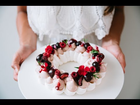 Gigi Falanga Making Her Favourite Red Pavlova Bygigi