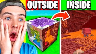 Reacting to ILLEGAL THINGS in Minecraft!