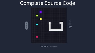 Modern Snake Game in JavaScript With Source Code| CodingWithRohani