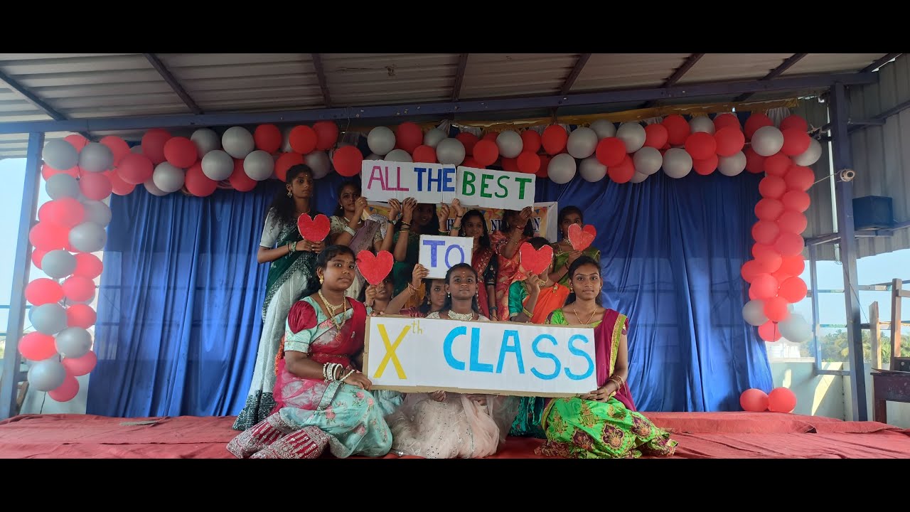 Farewell song _ X th calss 2024- 2025 farewell celebrations - YouTube