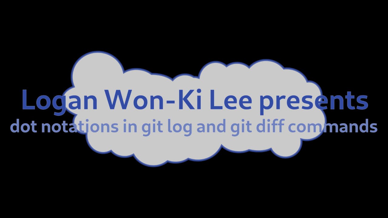 Dot notation for git log and git diff commands - YouTube