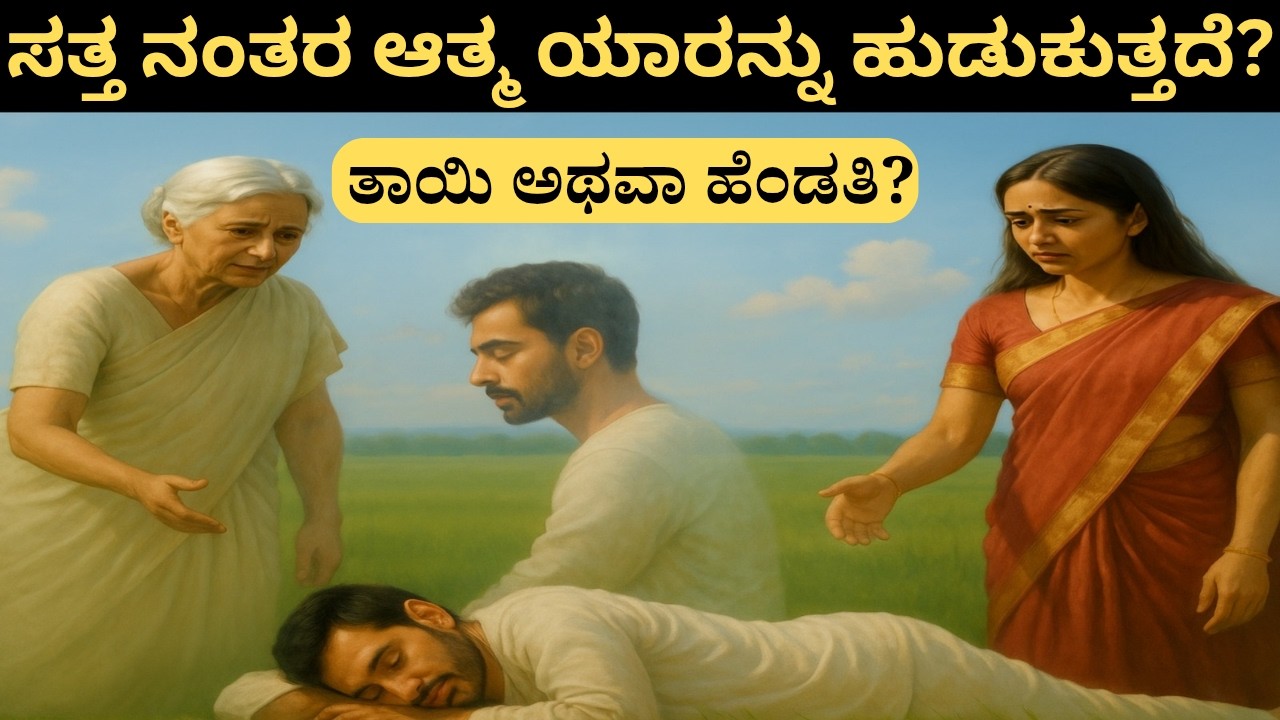 ಸತ್ತ ನಂತರ ಆತ್ಮ ಯಾರನ್ನು ಹುಡುಕುತ್ತದೆ? ತಾಯಿ ಅಥವಾ ಹೆಂಡತಿ?😲 | ಗರುಡ ಪುರಾಣದ ರಹಸ್ಯ | ಭಯಾನಕ ಸತ್ಯಗಳು