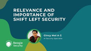 Relevance and Importance of Shift Left Security