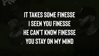 Bryson Tiller - Finesse (Drake Cover) Lyric Video