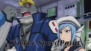 Mha Selkie And Sirius Sticker Speedpaint