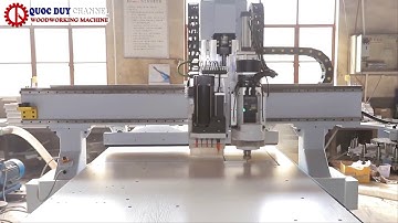 Máy gia công cnc router nesting phay ván công nghiệp SM 1325 | SEMAC