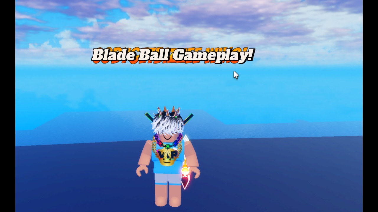 Normal Blade Ball Gameplay!!