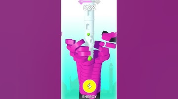 Stack Bounce Game Video !!! #shorts #game