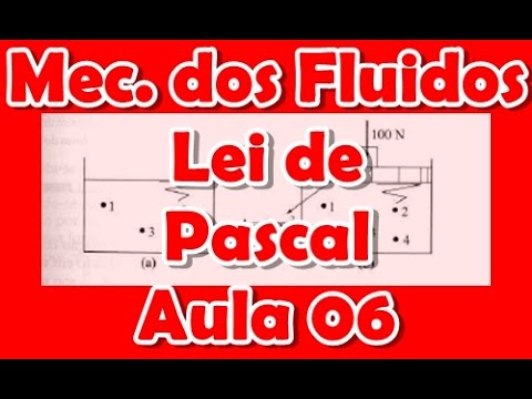 [Mecânica Dos Fluidos] Aula 06 Lei de Pascal - Estática dos Fluidos