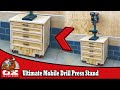 Ultimate Mobile Drill Press Stand with Counter Weight