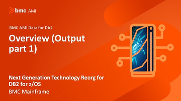 Next Generation Technology Reorg for DB2 for z/OS - Overview (Output part 1)