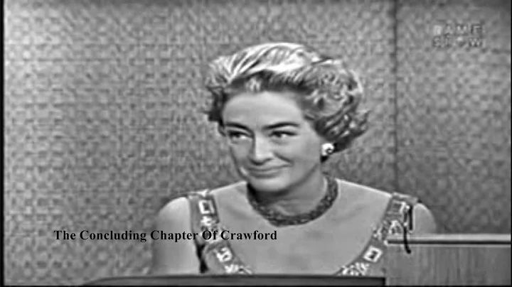 Joan Crawford On "What's My Line?" 1962 | FULL | (...