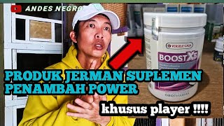 SUPLEMEN PENAMBAH POWER KHUSUS PLAYER PRODUK JERMAN GAESSSSSS