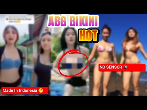 Tiktok Hot ABG Bikini 👙 🔞 || Asli Made In Indonesia 😍