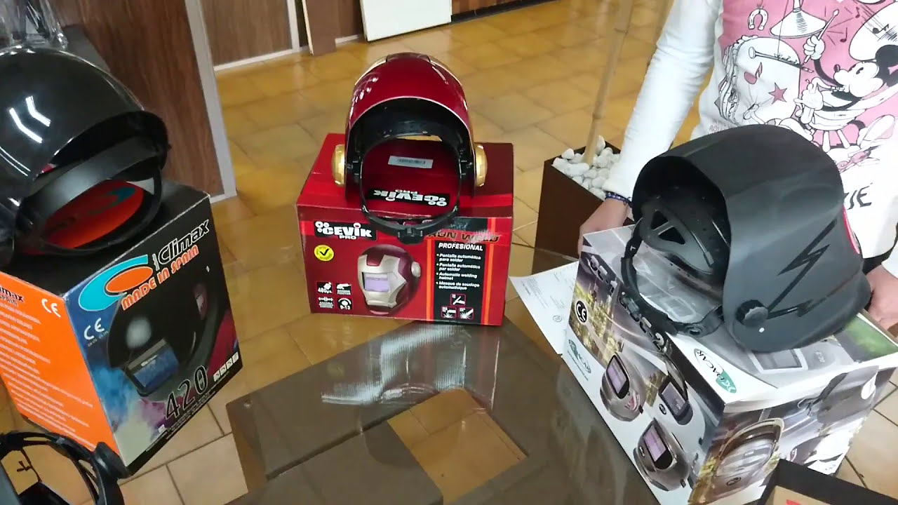 CARETA SOLDADOR MASCARA DE SOLDADOR AUTOMÁTICA PANTALLA SOLDADURA