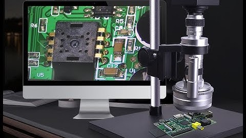 3D Rotation industry camera digital microscope