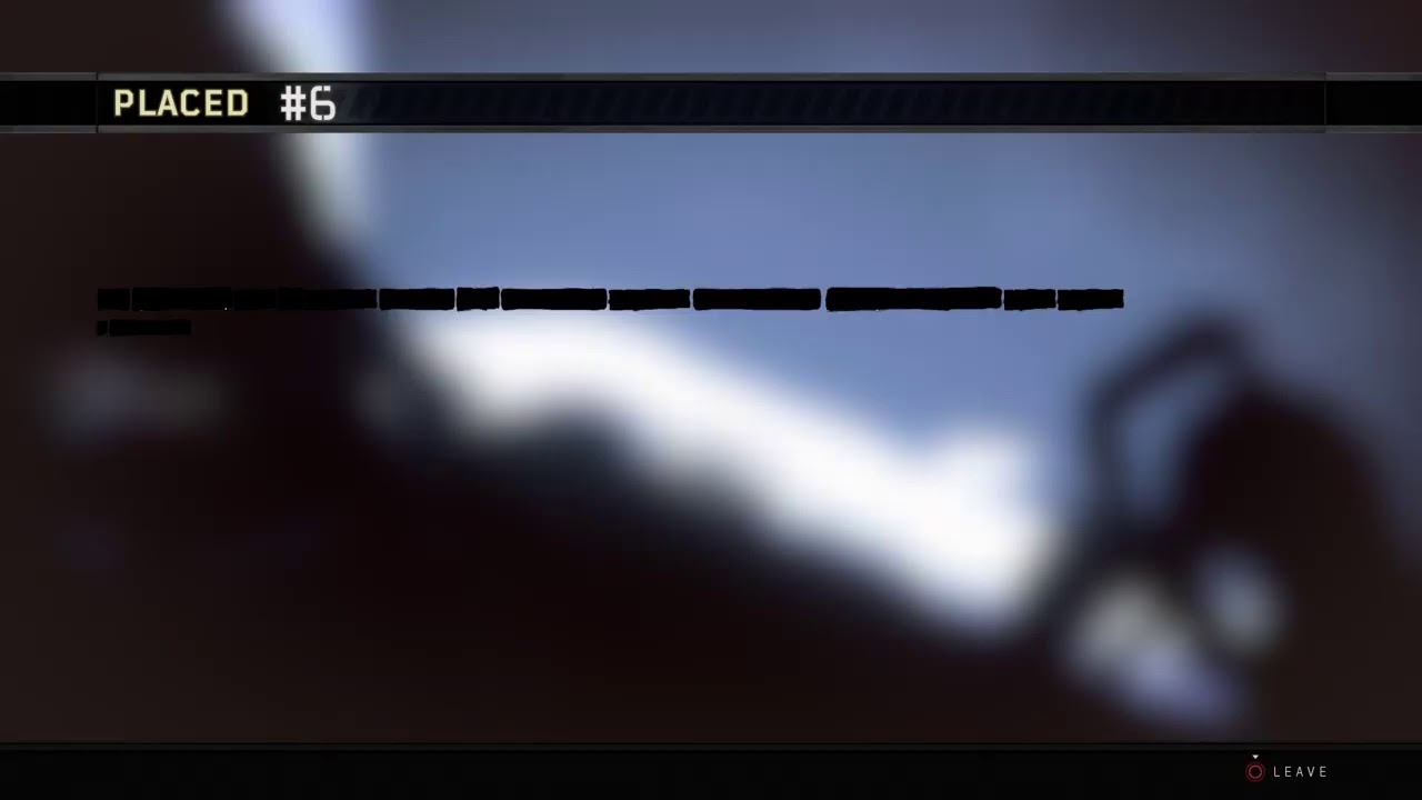 COD BO4 Blackout Alcatraz Night Mode/Blackout Fog