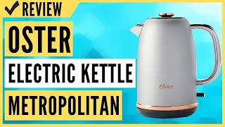 Oster 2097736 Electric Kettle Metropolitan Collection with Rose Gold Accents