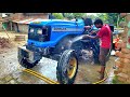My sonalika di 47 rx tractor washing