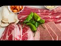 Keto Korean BBQ on a Raclette Grill Mukbang