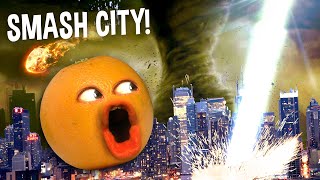 I destroyed the city with SPACE LASERS and TORNADOES!!! | Smash City