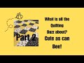 Bumble Bee Beginner Friendly Simple Block Quilt! Part 2- Backing &amp; Hand Tie! #quiltingforbeginners