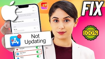 Fix App Store Apps Not Updating iOS 17 | Fix iPhone Apps Not Updating 2024