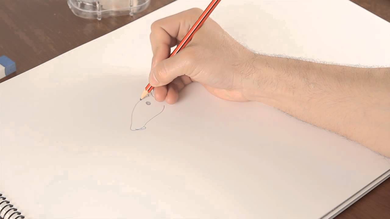 Cómo dibujar un ratón : Aprende a dibujar como un profesional - YouTube