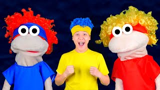 Sing With Puppets | D Billions Kids Songs
