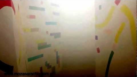 Moza Saracho Installation at the Willem de Kooning studio