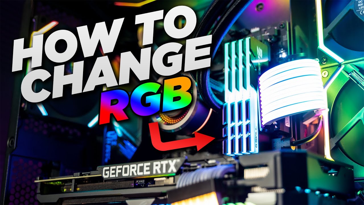 Can you change the RGB on a PC?