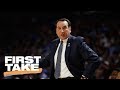 Stephen A. Smith Agrees With Coach K On Updating NCAA Basketball Rules | First Take | June 21, 2017