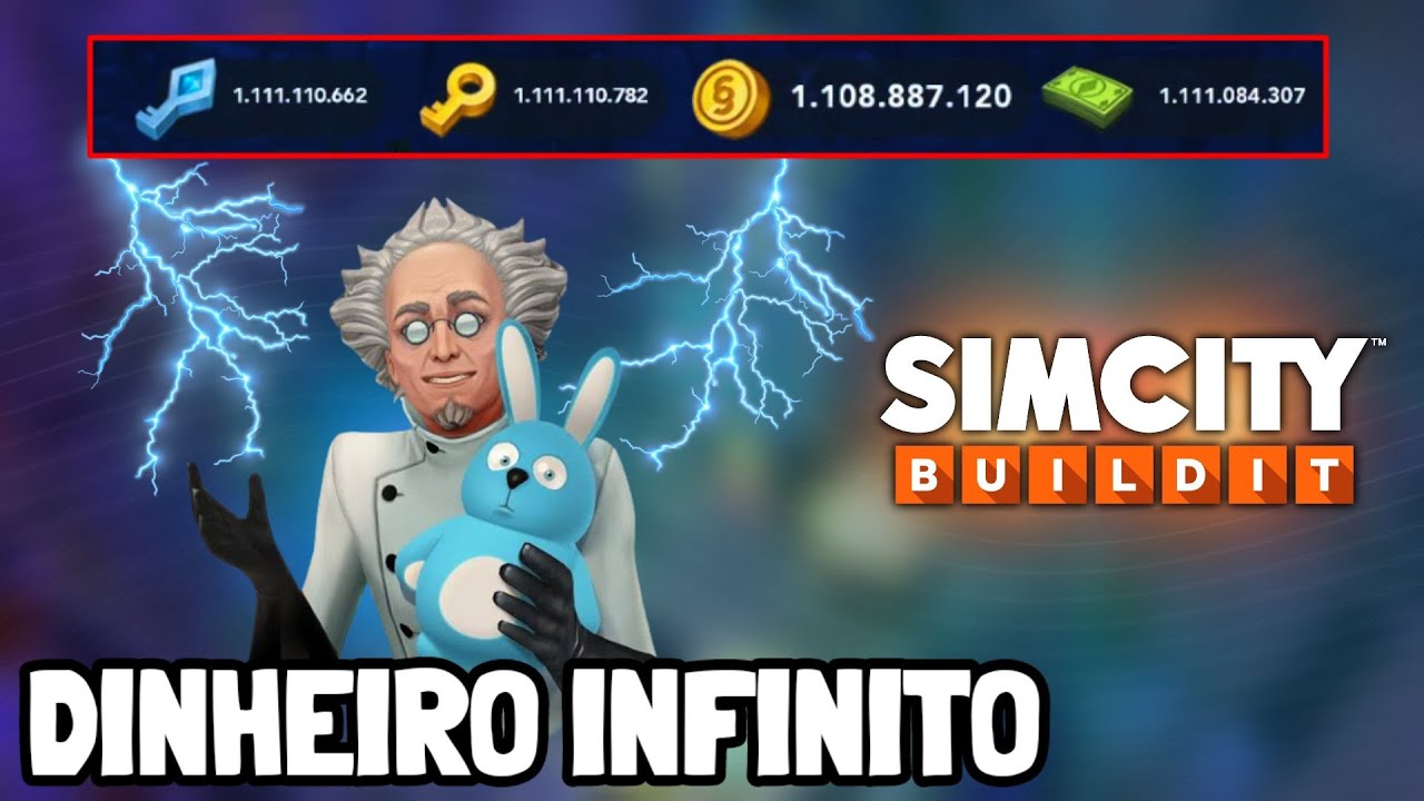 🔥SIMCITY BUILDIT COM DINHEIRO INFINITO & TUDO LIBERADO + NÍVEL MÁXIMO ...