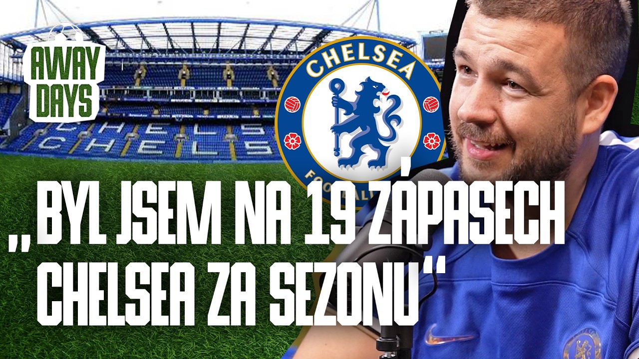 Julo Turček - O přeprodeji lístků, lásce k Chelsea i zakládání cestovní agentury | Away Days #9