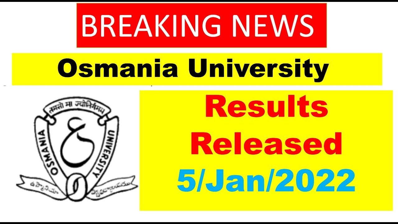 OU Degree Results Released 🔥 || OU UPDATES.COM