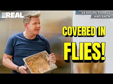 Gordon Finds TWO-WEEK-OLD Seafood Covered In FLIES! | Gordon Ramsay 24 Hours To Hell And Back